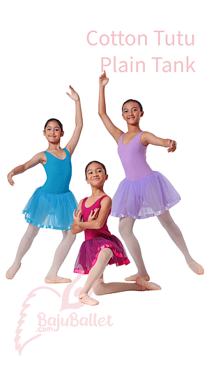 Cotton Tutu Plain Tank 2