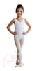 Leotard Tank Ruched Front Leotard-Ruched-Front-White