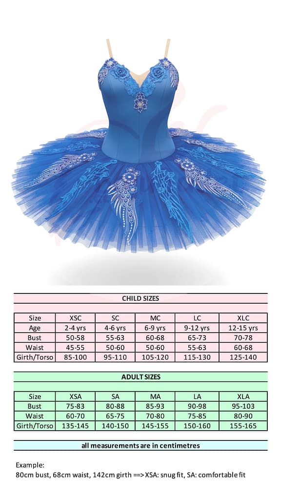 Princess Florine 04 Princess-Florine-04-Size-Chart