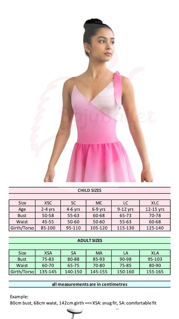 Kostum Ice Skating CI04 Kostum-Ice-Skating-CI04-Size-Chart