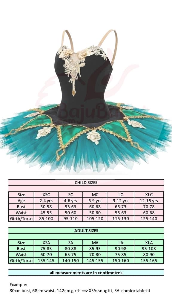 Esmeralda 01 Esmeralda-01-Size-Chart