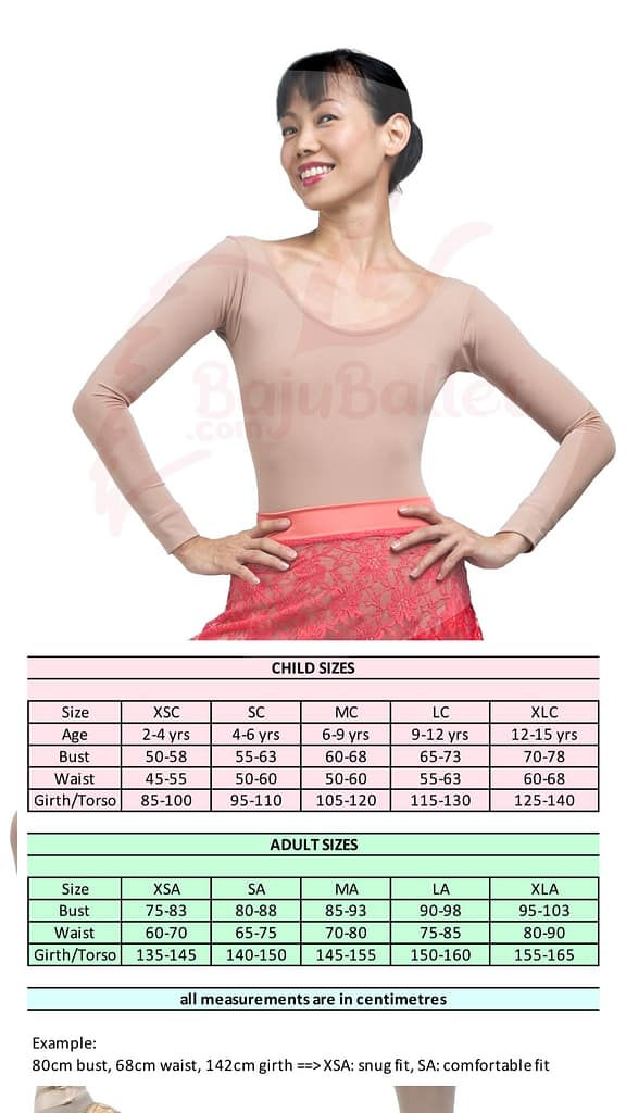 Body Liner Long Sleeve Body-Liner-Long-Sleeve-Size-Chart.