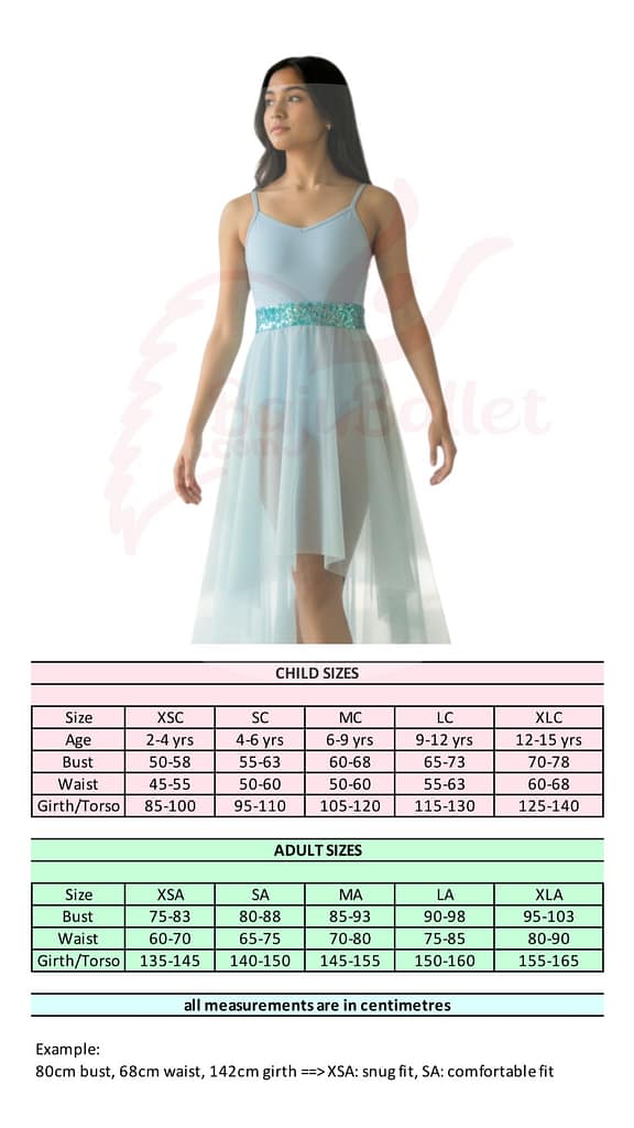 CL05 CL05 Size Chart