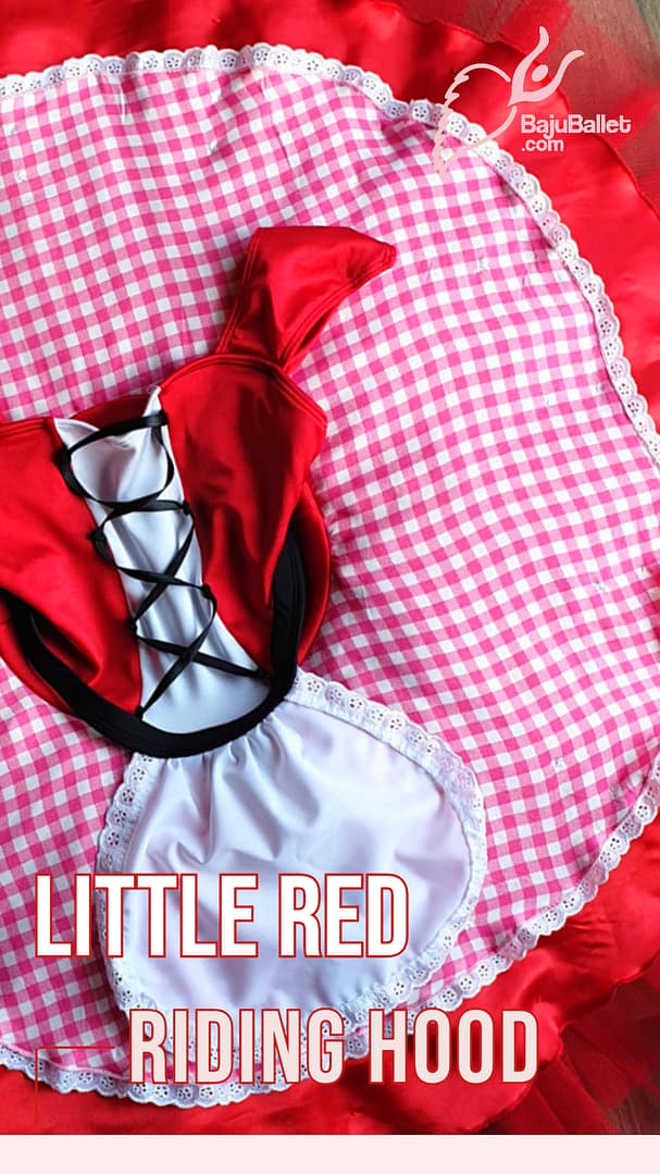 Kostum Lomba Ballet Little Red Riding Hood