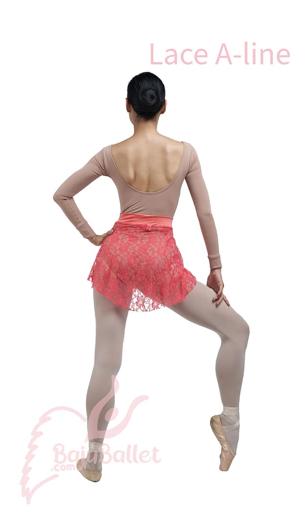 Lace A-Line Pull-On Skirt Lace A-Line Pull-On Skirt - Image 3