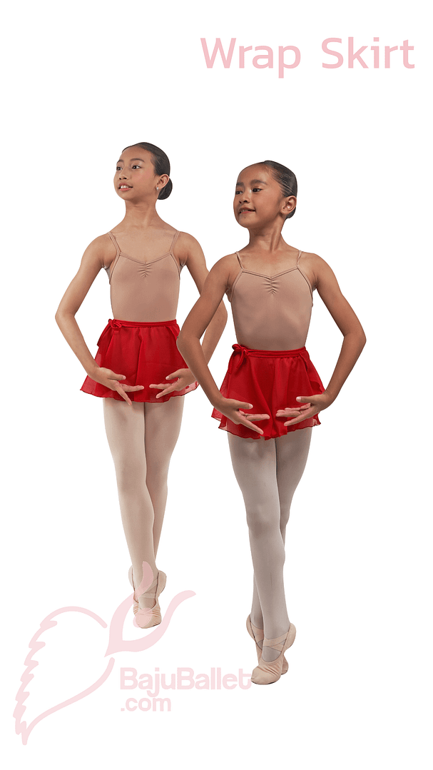 Ballet Skirt Wrap Chiffon Jual Rok Ballet