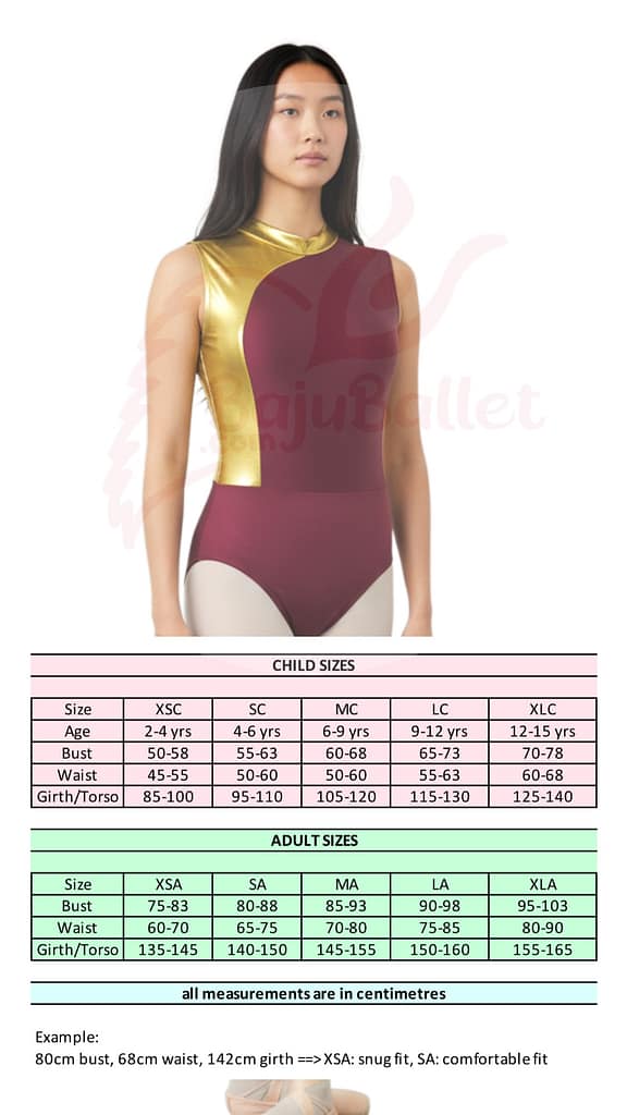 L32 Size Chart L32-Size-Chart