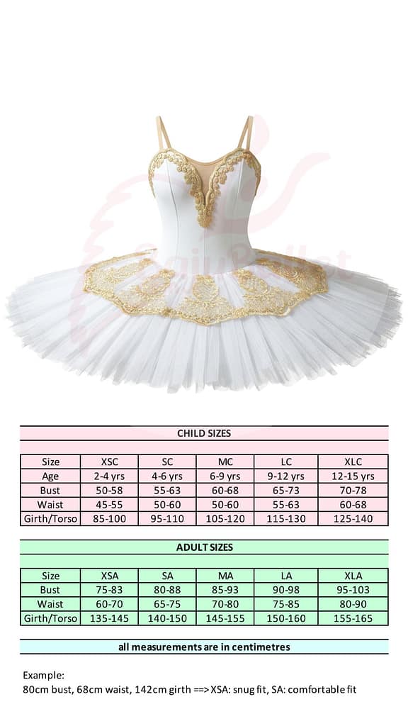 La Bayadère 02 La-Bayadere-02-Size-Chart