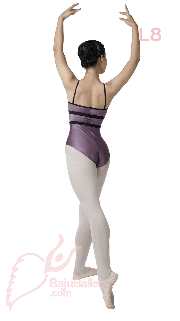 L8 L8 Back Bajuballet Leotard