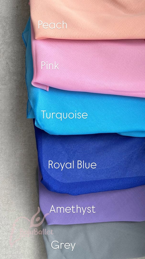 Ballet Skirt Wrap Chiffon Chiffon Wrap Skirt Colour Options