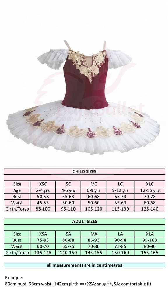 Paquita 08 Paquita-08-Size-Chart