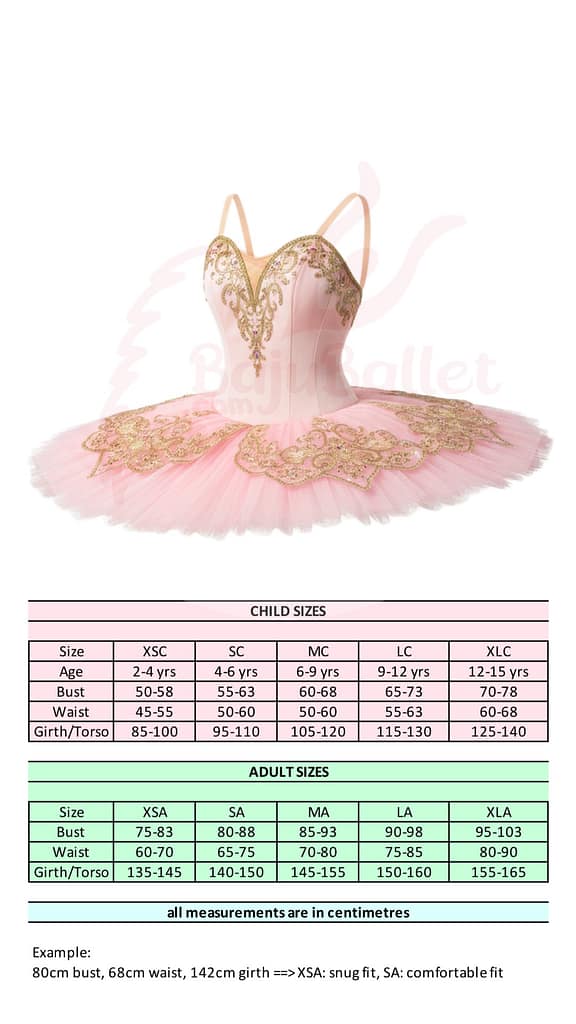 Candide Fairy 05 Candide-Fairy-05-Size-Chart