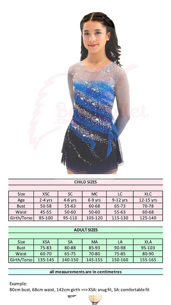 Kostum Ice Skating CI06 Kostum-Ice-Skating-CI06-Size-Chart