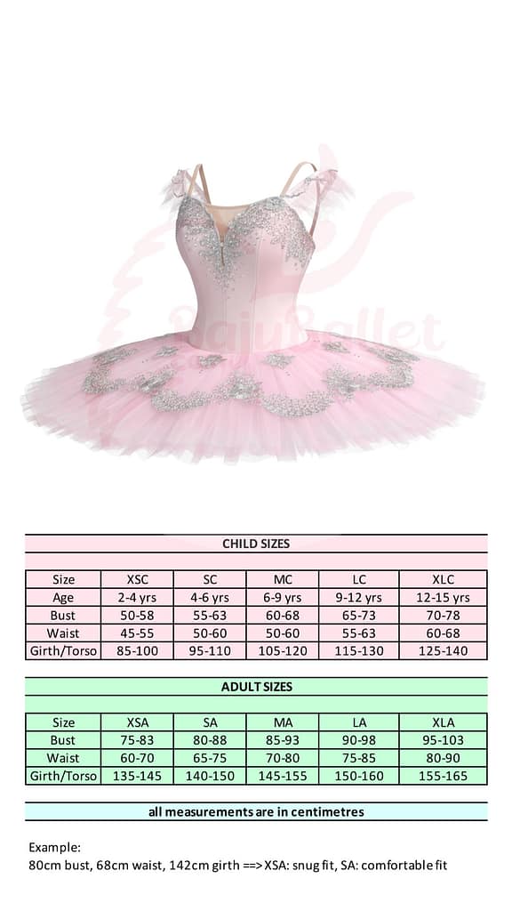 Candide Fairy 02 Candide-Fairy-02-Size-Chart