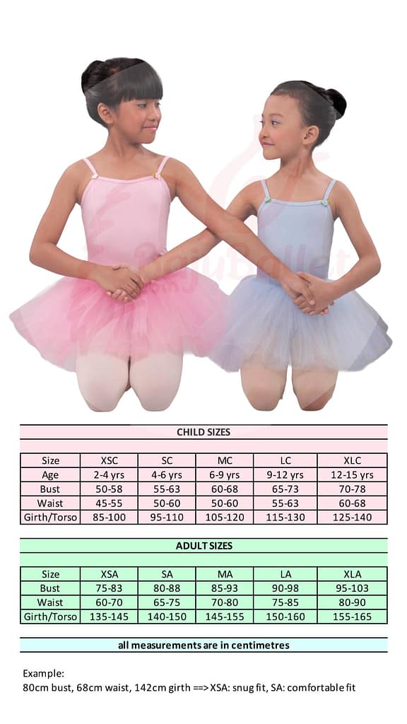 Tutu Camisole Tutu-Camisole-Size-Chart-2