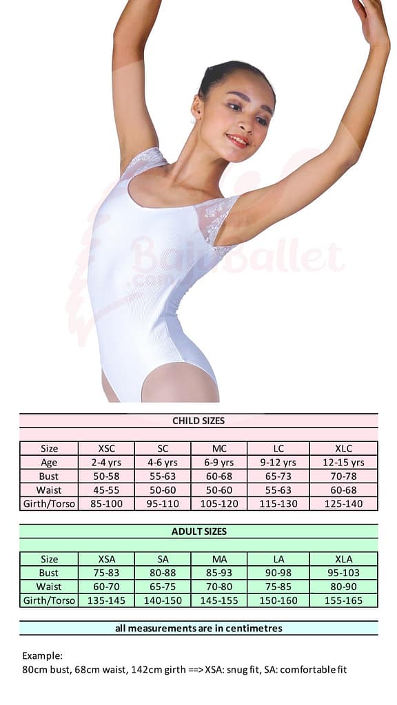 L20 L20-Size-Chart