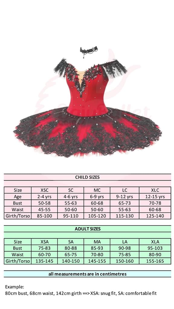 Paquita 05 Paquita-05-Size-Chart