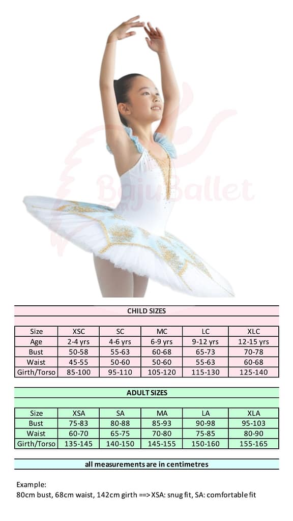 Princess Aurora 04 Princess-Aurora-04-Size-Chart