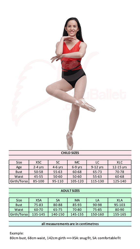 L 43 Size Chart