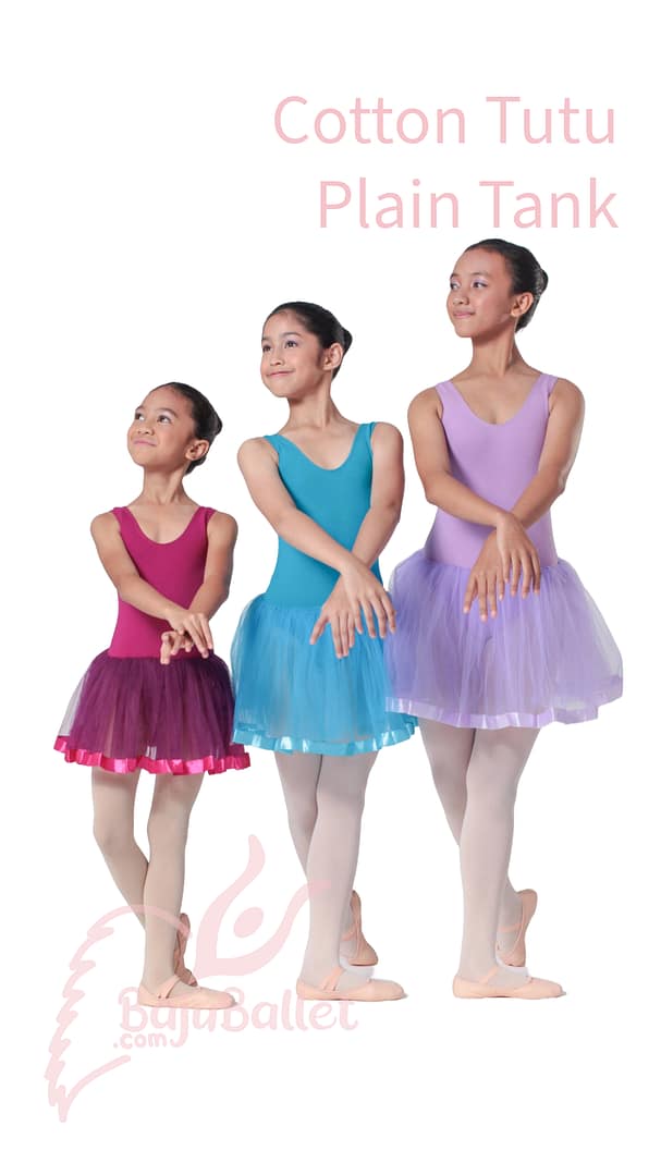 Cotton Tutu Plain Tank Cotton Tutu Plain Tank - Image 3