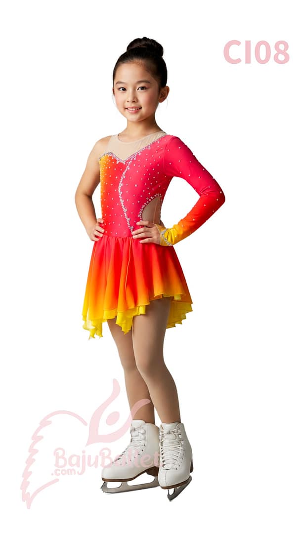 Kostum Ice Skating CI08 Kostum-Ice-Skating-CI08-Front