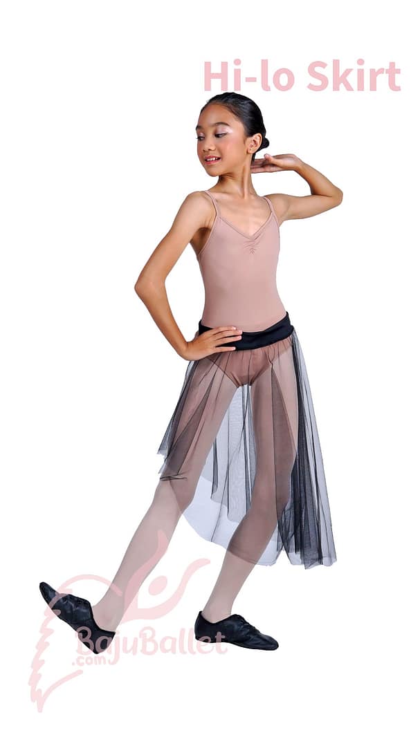 Hi-Lo Skirt Hi-Lo-Skirt-Black-Kyana