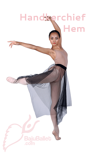 Handkerchief Hem Skirt