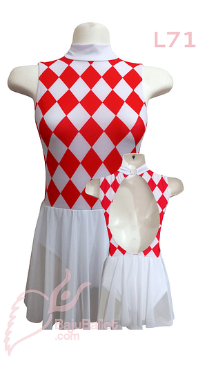 L71 Red White Diamond