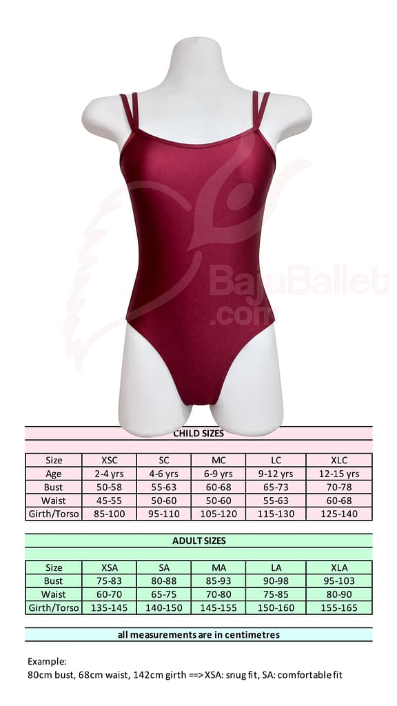 L65 8 Size Chart L65