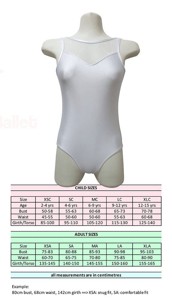 L56 Size Chart