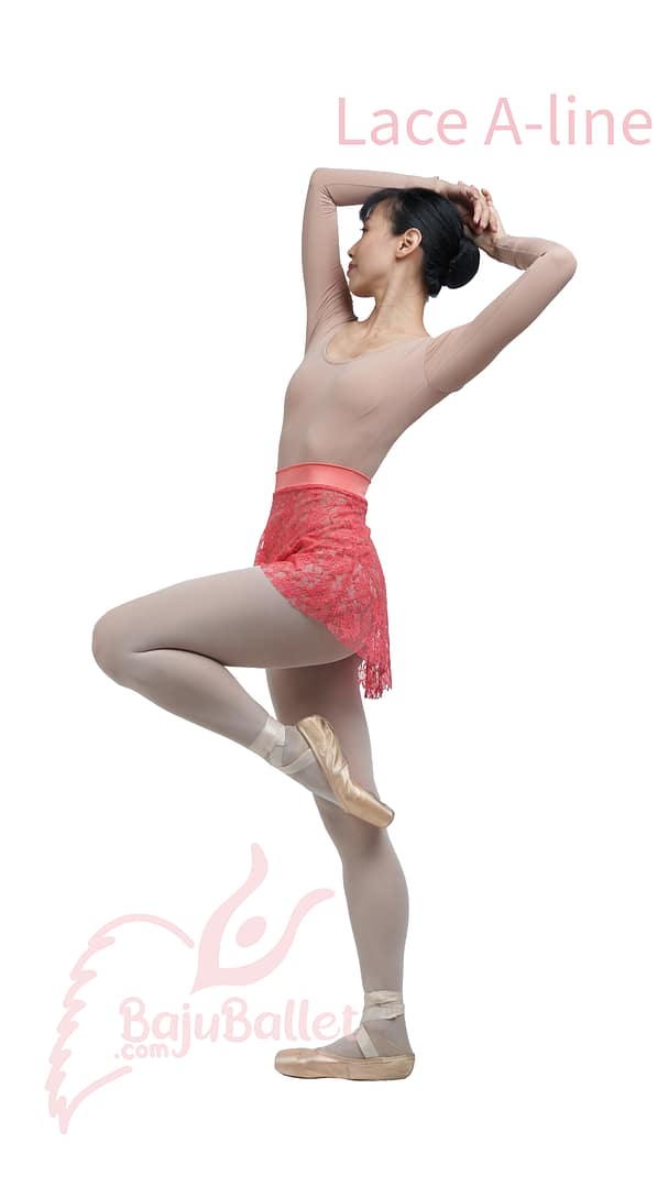 Lace A-Line Pull-On Skirt 2 Lace A-Line Pull-On Skirt - Image 2